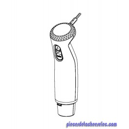 Bloc Moteur Blanc + Cordon pour Mixeur Moulinex Bloc Moteur Blanc + Cordon pour Mixeur Moulinex