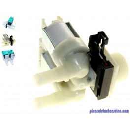 Electrovanne 2 Voies + Débitmètre pour Lave-Linge Siemens Electrovanne 2 Voies + Débitmètre pour Lave-Linge Siemens