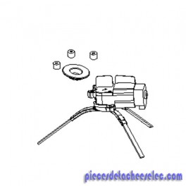 Moteur Brossette Gauche pour Aspirateur Robot Rowenta Moteur Brossette Gauche pour Aspirateur Robot Rowenta