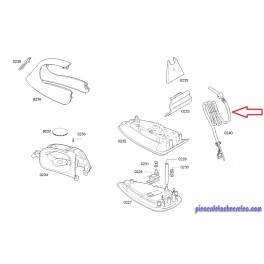 Tube + Inter Vapeur pour Centrale Vapeur Bosch