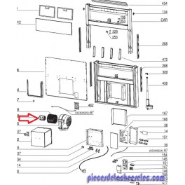 Moteur Complet pour Hotte Airlux