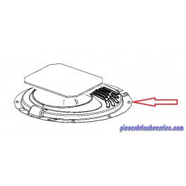 Réflecteur de Couvercle pour Friteuse Moulinex Réflecteur de Couvercle pour Friteuse Moulinex