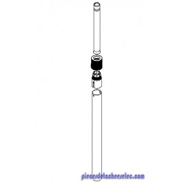 Tube Noir pour Ventilateur Rowenta Essential+ anti-moustique