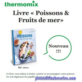 Livre Poissons et Fruits de Mer pour Thermomix Vorwerk