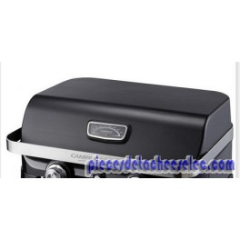 Couvercle Noir Mat avec Poignée et Thermométre pour Barbecue CAMPINGAZ Couvercle Noir Mat avec Poignée et Thermométre pour Barbecue CAMPINGAZ
