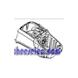 Demi Boitier Supérieur Bleu pour Aspirateur Traineau ROWENTA Demi Boitier Supérieur Bleu pour Aspirateur Traineau ROWENTA