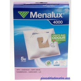 4000 5 Sacs + 1MF à Couper pour Aspirateurs Taurus 4000 5 Sacs + 1MF à Couper pour Aspirateurs Taurus