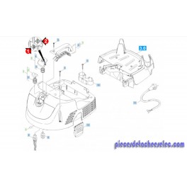 Capot CPL Uniquement pour le Remplacement pour Aspirateur Eau et Poussiére Karcher Capot CPL Uniquement pour le Remplacement pour Aspirateur Eau et Poussiére Karcher