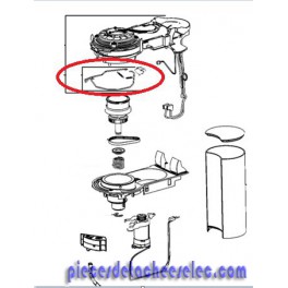 Fil Guide + Ressort pour Machine à Café Expresso Nespresso KRUPS Fil Guide + Ressort pour Machine à Café Expresso Nespresso KRUPS