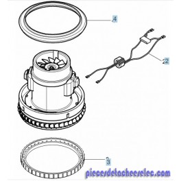 Compensation de la hauteur du moteur de palier KingClean pour Aspirateur Karcher Compensation de la hauteur du moteur de palier KingClean pour Aspirateur Karcher