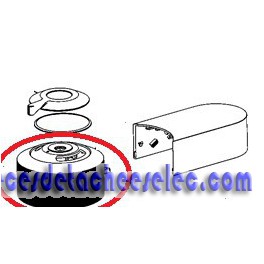 Enjoliveur Supérieur pour Machine à Café Expresso Nespresso KRUPS Enjoliveur Supérieur pour Machine à Café Expresso Nespresso KRUPS