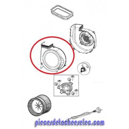 Volute Gauche pour Purificateur D'air ROWENTA Volute Gauche pour Purificateur D'air ROWENTA