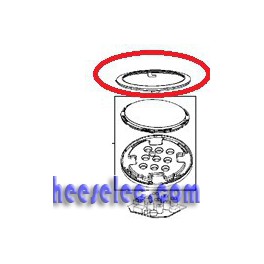 Enjoliveur Supérieur Noir pour Purificateur D'Air ROWENTA Enjoliveur Supérieur Noir pour Purificateur D'Air ROWENTA