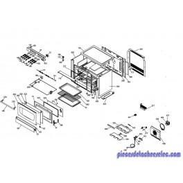 Programmateur Digital 5 Touches pour Cuisiniére GLEM Programmateur Digital 5 Touches pour Cuisiniére GLEM
