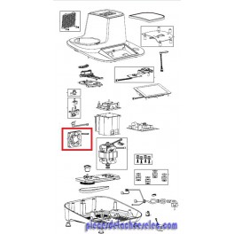 Ventilateur pour Robot Chauffant Moulinex Ventilateur pour Robot Chauffant Moulinex