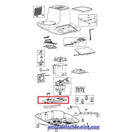 Plaque + Poulie pour Robot Chauffant Moulinex Plaque + Poulie pour Robot Chauffant Moulinex