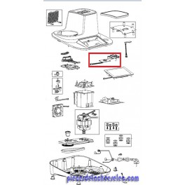 Bouton + Carte Electronique pour Robot Chauffant Moulinex Bouton + Carte Electronique pour Robot Chauffant Moulinex