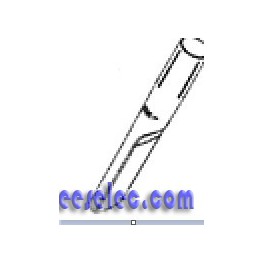 Suceur Etroit Noir pour Aspirateur ROWENTA