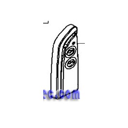 Boitier Droite Cabochon pour Radiateur CALOR Boitier Droite Cabochon pour Radiateur CALOR
