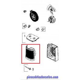 Boitier Avant pour Radiateur Soufflant ROWENTA Boitier Avant pour Radiateur Soufflant ROWENTA