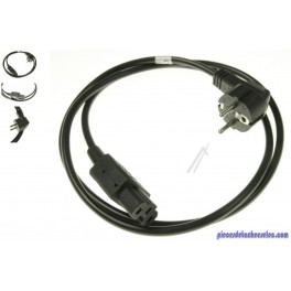 Câble D'alimentation C15A pour Appareils Tefal Câble D'alimentation C15A pour Appareils Tefal