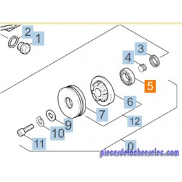 Roulement à Billes à Contact Oblique pour Nettoyeur Haute Pression KARCHER Roulement à Billes à Contact Oblique pour Nettoyeur Haute Pression KARCHER