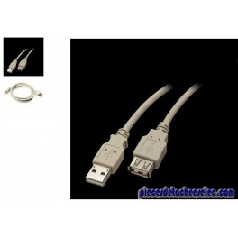 Rallonge USB TYP A MALE TYP A Femelle 1,8M HQ Rallonge USB TYP A MALE TYP A Femelle 1,8M HQ