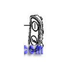 Bouton x2 + Support  pour Mixeur Moulinex