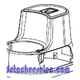 Corps Blanc pour Robot Chauffant Moulinex Corps Blanc pour Robot Chauffant Moulinex