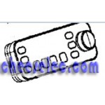 Cadran Commande Noir pour Robot Chauffant Moulinex