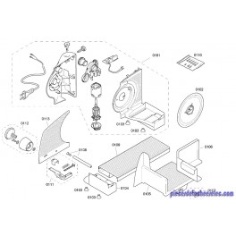 Couteau pour Trancheuse Bosch