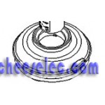 Couvercle + Bouchon Doseur pour Hachoir Moulinex