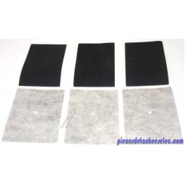 Pochette 3X2 Filtres pour Aspirateur MIELE Pochette 3X2 Filtres pour Aspirateur MIELE