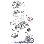 Pédale Interrupteur Gris pour Aspirateur X-TREM POWER CYCLONIC ROWENTA