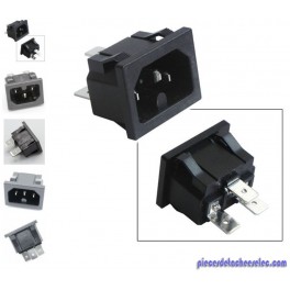 Connecteur 3 Cosses Male sur Chassis pour Gaufrier Lagrange Connecteur 3 Cosses Male sur Chassis pour Gaufrier Lagrange