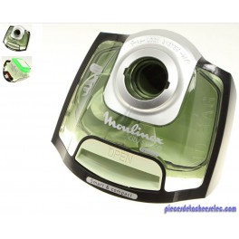 Couvercle Complet Vert pour Aspirateur moulinex