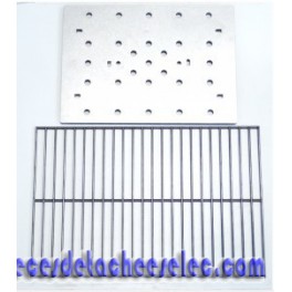 Grille Pierres de Lave + Diffuseur de Chaleur pour Barbecue Xpert 100 L Campingaz