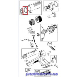 Joint Bac Séparateur Violet pour Aspirateur à Main X-FORCE FLEX9.60 ROWENTA Joint Bac Séparateur Violet pour Aspirateur à Main X-FORCE FLEX9.60 ROWENTA