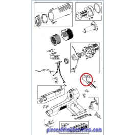 Arriére de Poignée pour Aspirateur à Main X-FORCE FLEX9.60 ROWENTA Arriére de Poignée pour Aspirateur à Main X-FORCE FLEX9.60 ROWENTA