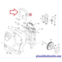 Poignée pour Nettoyeur Haute Pression Kärcher