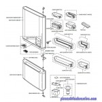 Porte de Congélateur pour Réfrigérateur Samsung