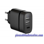 Chargeur Secteur Double USB 2,4A