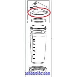 Couvercle Bouteille Complet pour Blender PERFECTMIX+ MOULINEX Couvercle Bouteille Complet pour Blender PERFECTMIX+ MOULINEX