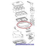 Enjoliveur Gris pour Yaourtière Multi Délices Compact Téfal