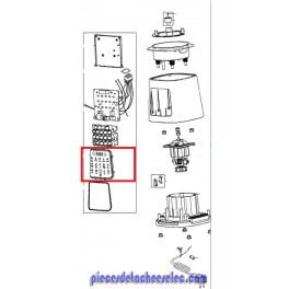 Cadran Noir pour Blender PERFECTMIX COOK MOULINEX Cadran Noir pour Blender PERFECTMIX COOK MOULINEX