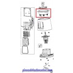 Flasque Support Bol Noir pour Blender PERFECTMIX COOK MOULINEX