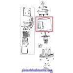 Corps Noir pour Blender PERFECTMIX COOK MOULINEX