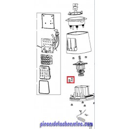 Isolant Connexion pour Blender PERFECTMIX DYNAMIX ULTRABLEND COOK MOULINEX Isolant Connexion pour Blender PERFECTMIX DYNAMIX ULTRABLEND COOK MOULINEX