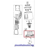 Socle Noir pour Blender PERFECTMIX COOK MOULINEX