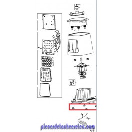 Patin x1 pour Blender PERFECTMIX COOK MOULINEX Patin x1 pour Blender PERFECTMIX COOK MOULINEX